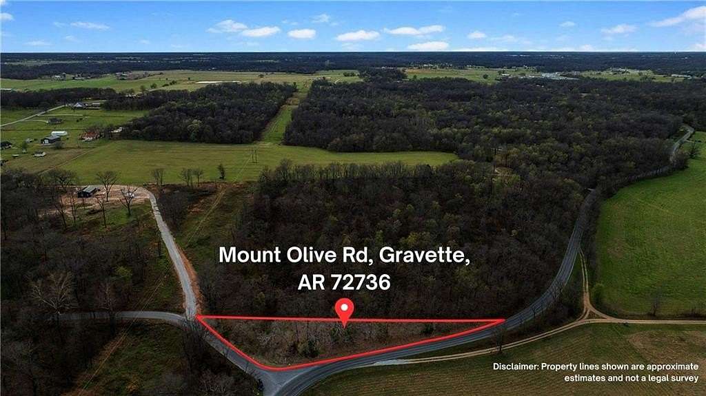 1 Acre of Residential Land for Sale in Gravette, Arkansas