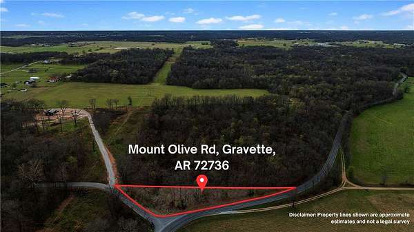1 Acre of Residential Land for Sale in Gravette, Arkansas