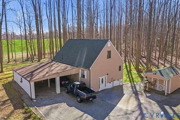 2.87 Acres of Land with Home for Sale in Powhatan, Virginia