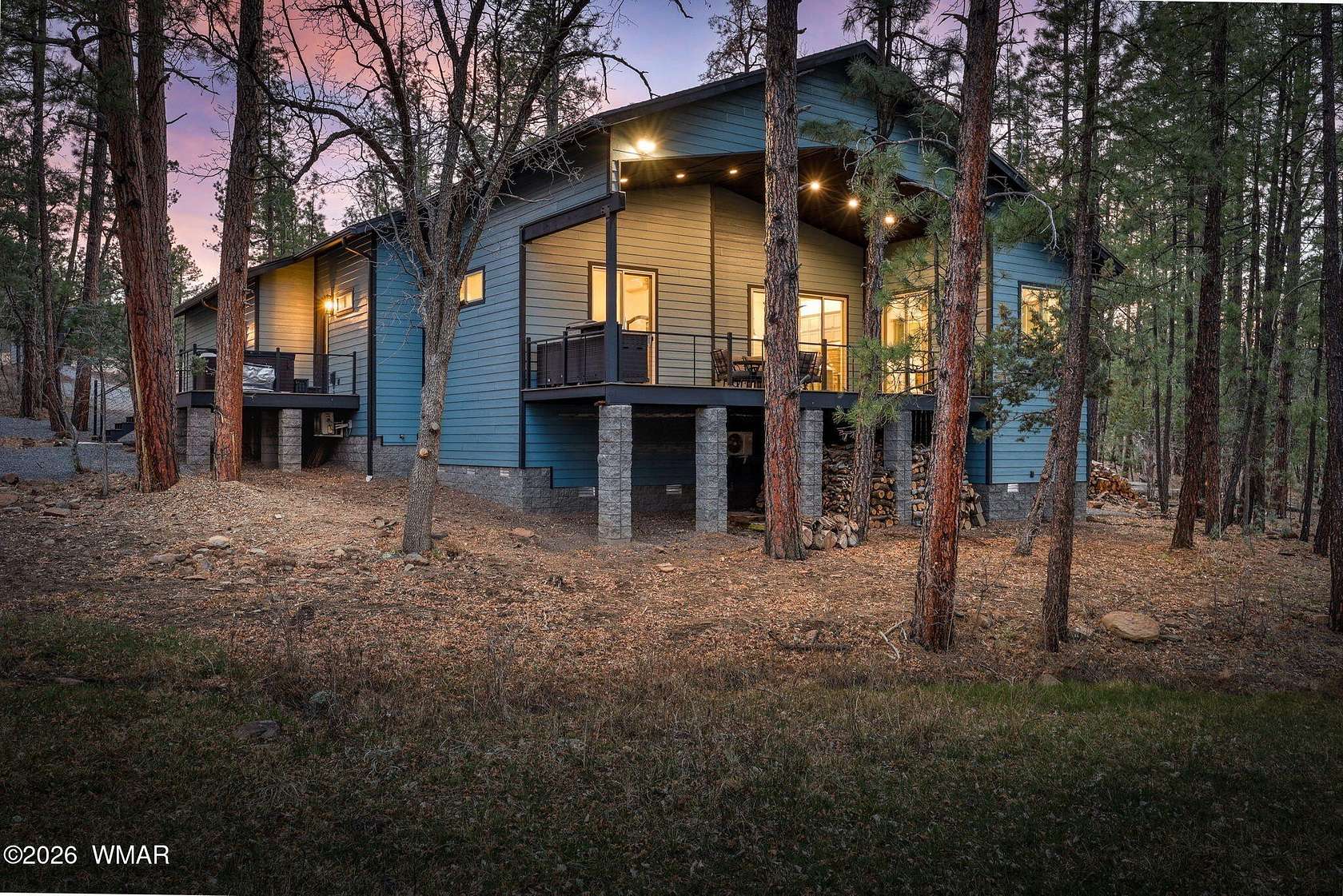 4.85 Acres of Land with Home for Sale in Lakeside, Arizona