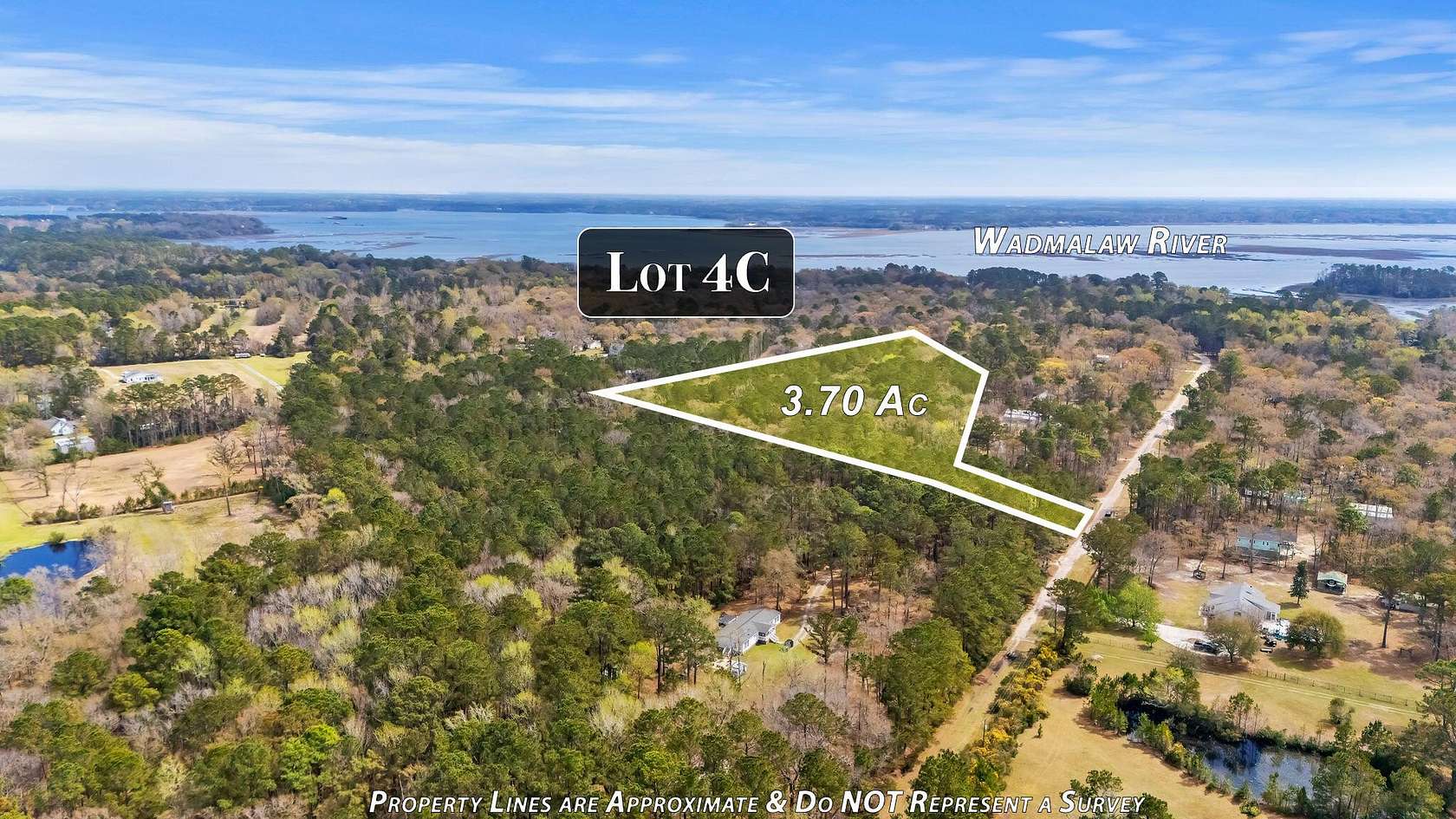3.7 Acres of Residential Land for Sale in Meggett, South Carolina