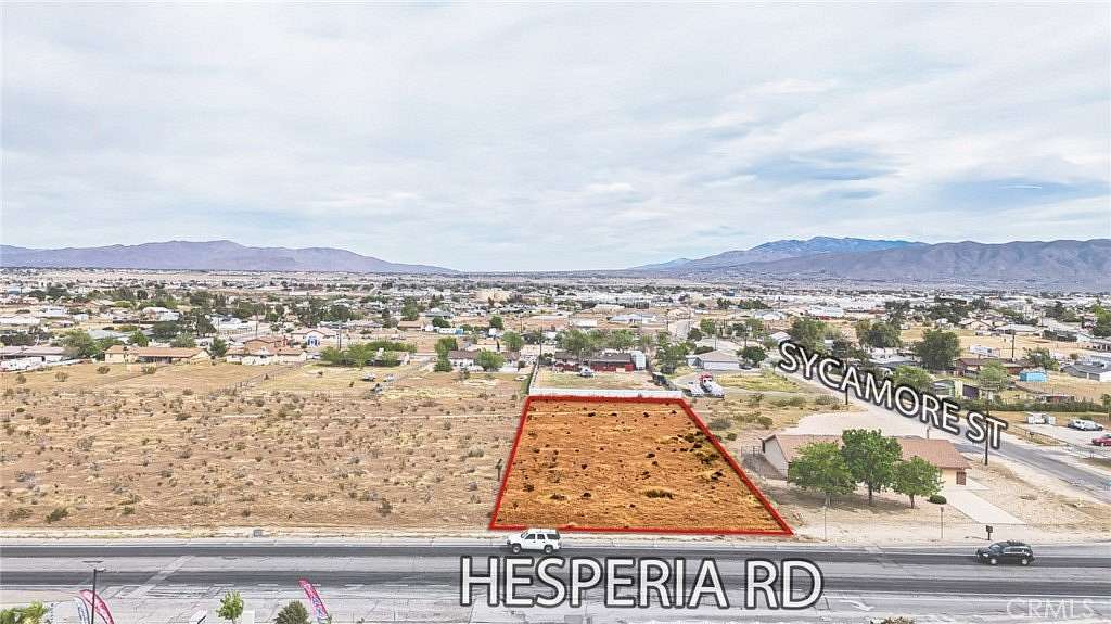 0.68 Acres of Commercial Land for Sale in Hesperia, California