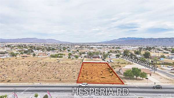 0.68 Acres of Commercial Land for Sale in Hesperia, California