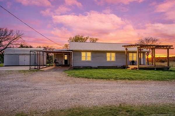 4.5 Acres of Land with Home for Sale in Hominy, Oklahoma