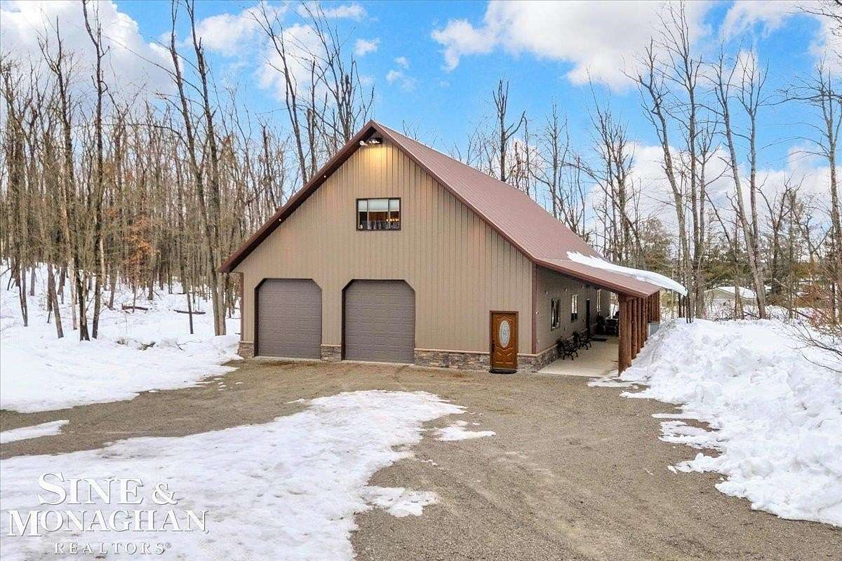 10 Acres of Recreational Land with Home for Sale in Johannesburg, Michigan