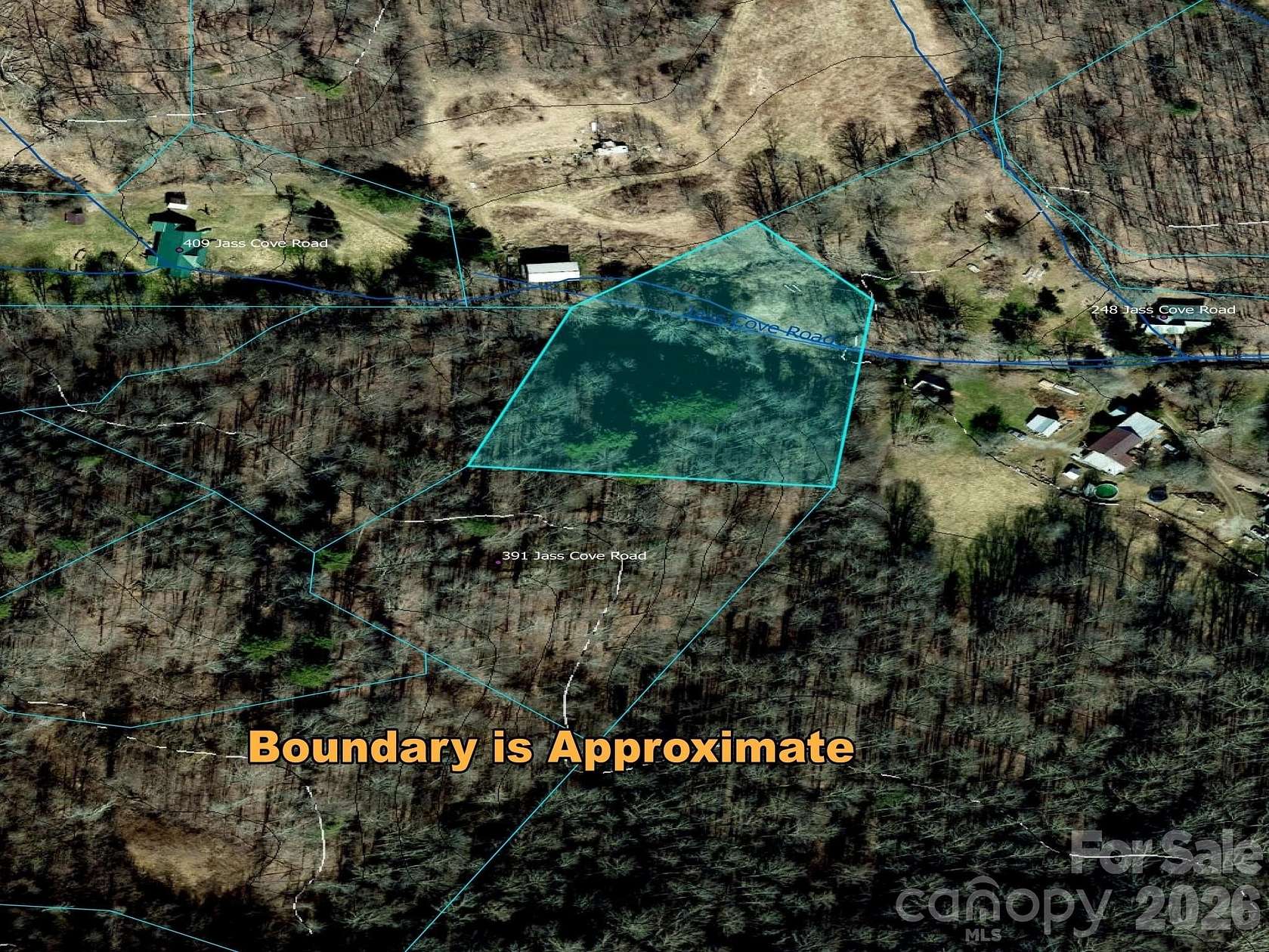 1.2 Acres of Residential Land for Sale in Marshall, North Carolina