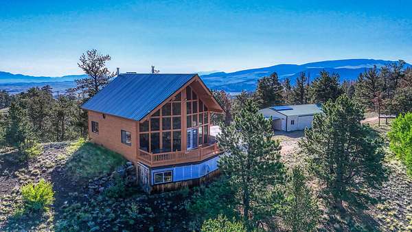 35 Acres of Land with Home for Sale in Guffey, Colorado