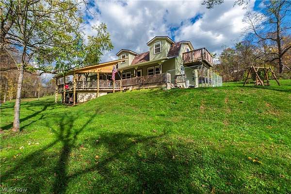 17 Acres of Recreational Land with Home for Sale in Quaker City, Ohio