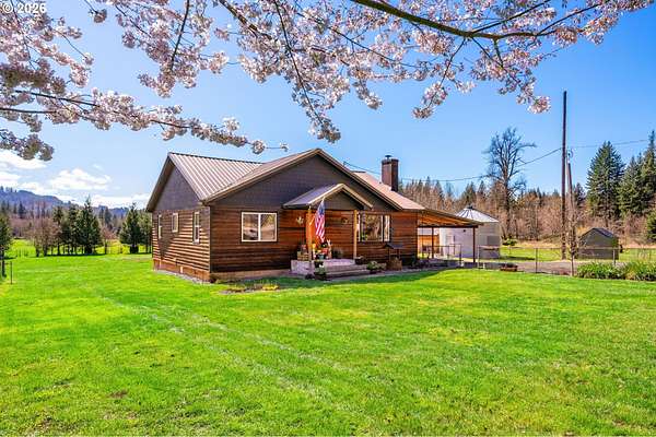 4 Acres of Land with Home for Sale in Ariel, Washington