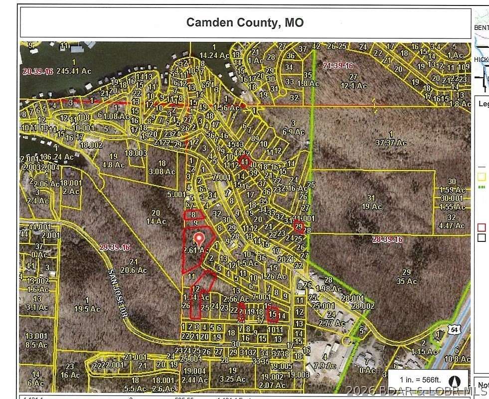 5.3 Acres of Residential Land for Sale in Osage Beach, Missouri