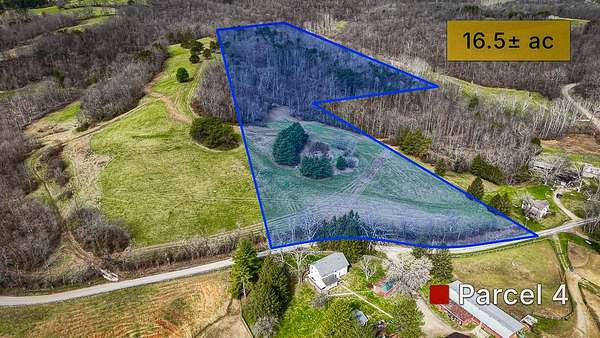 16.5 Acres of Recreational & Residential Land for Sale in Cutler, Ohio