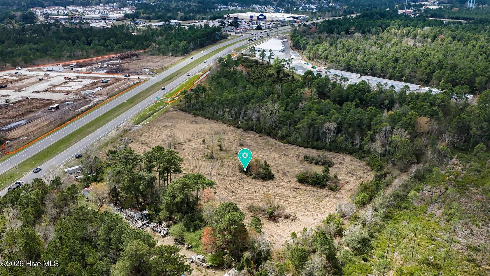 3.7 Acres of Mixed-Use Land for Sale in Hampstead, North Carolina