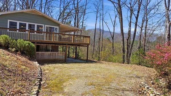 3.37 Acres of Land with Home for Sale in Franklin, North Carolina
