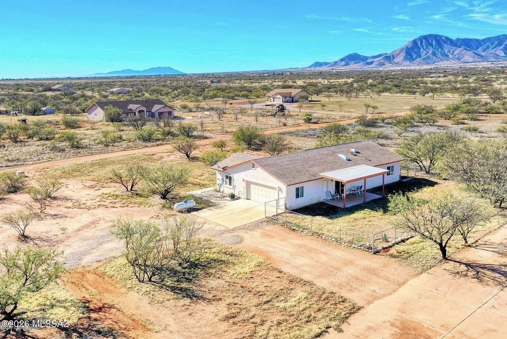 4 Acres of Land with Home for Sale in Hereford, Arizona