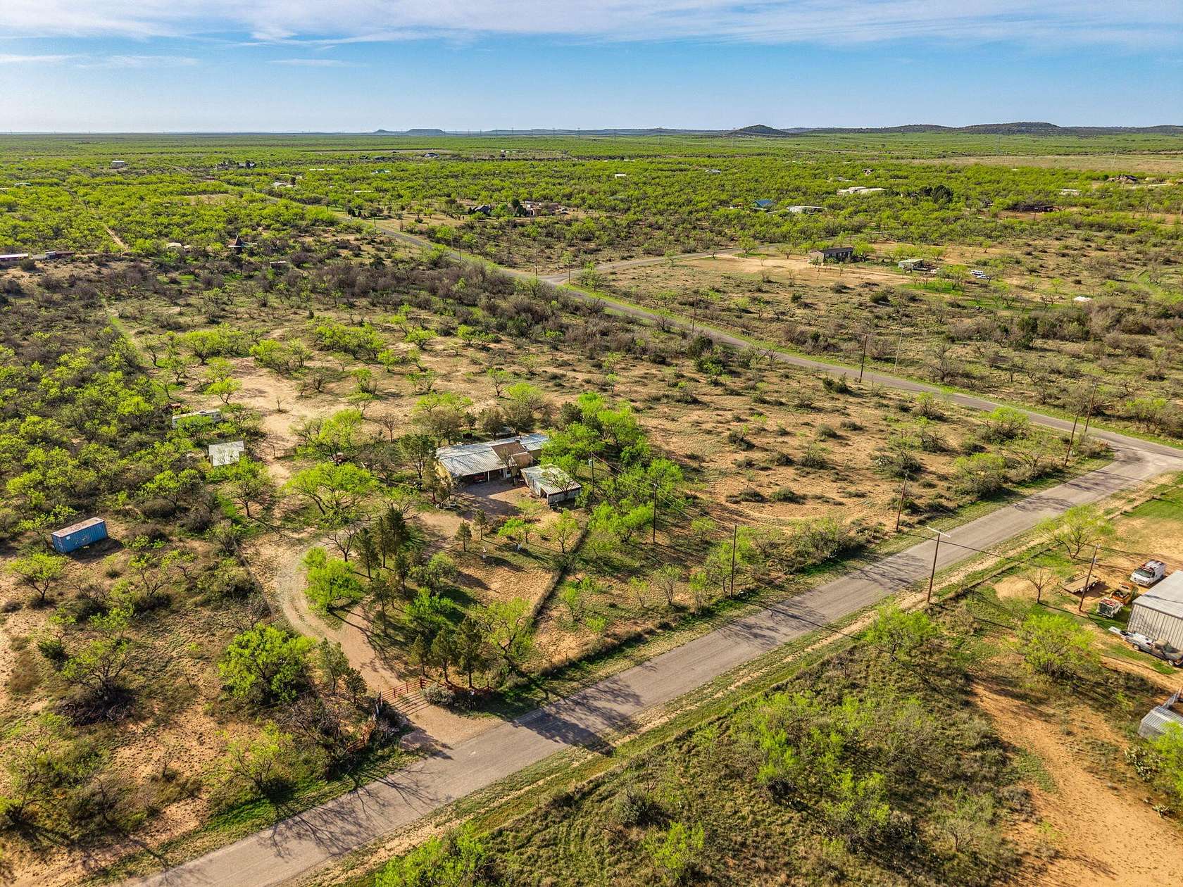 8.1 Acres of Land with Home for Sale in Carlsbad, Texas