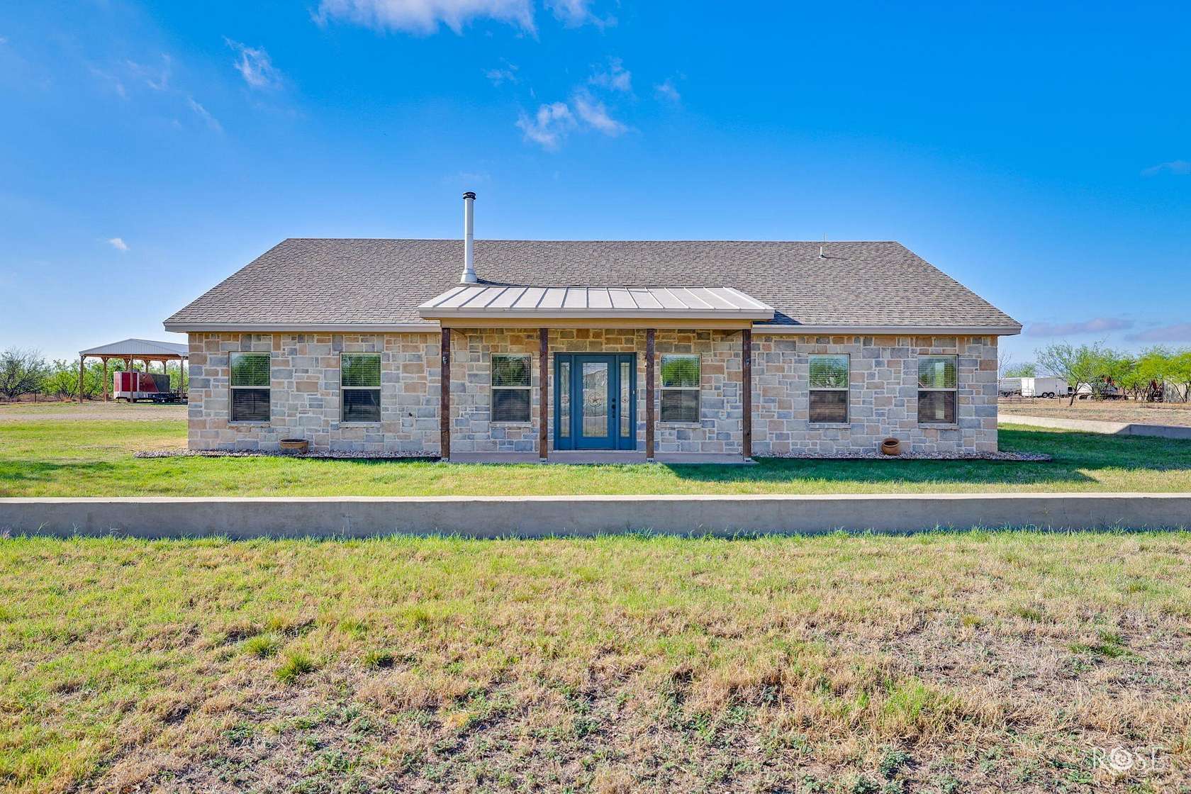 6.17 Acres of Land with Home for Sale in San Angelo, Texas