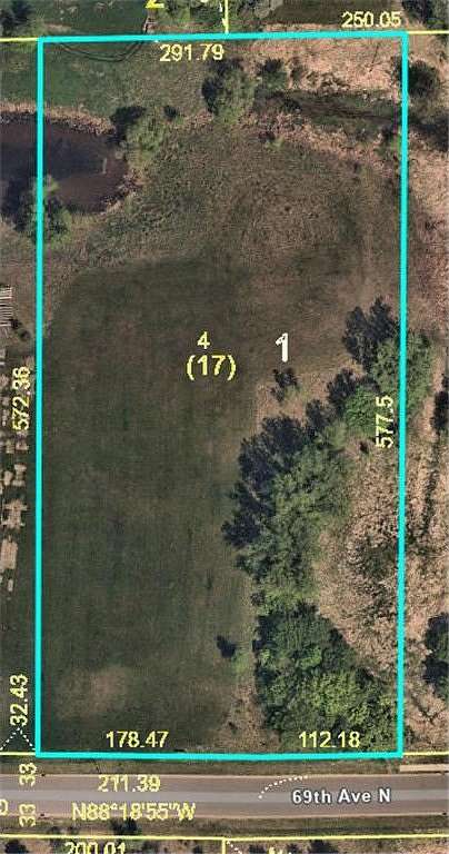 3.85 Acres of Commercial Land for Sale in Greenfield, Minnesota
