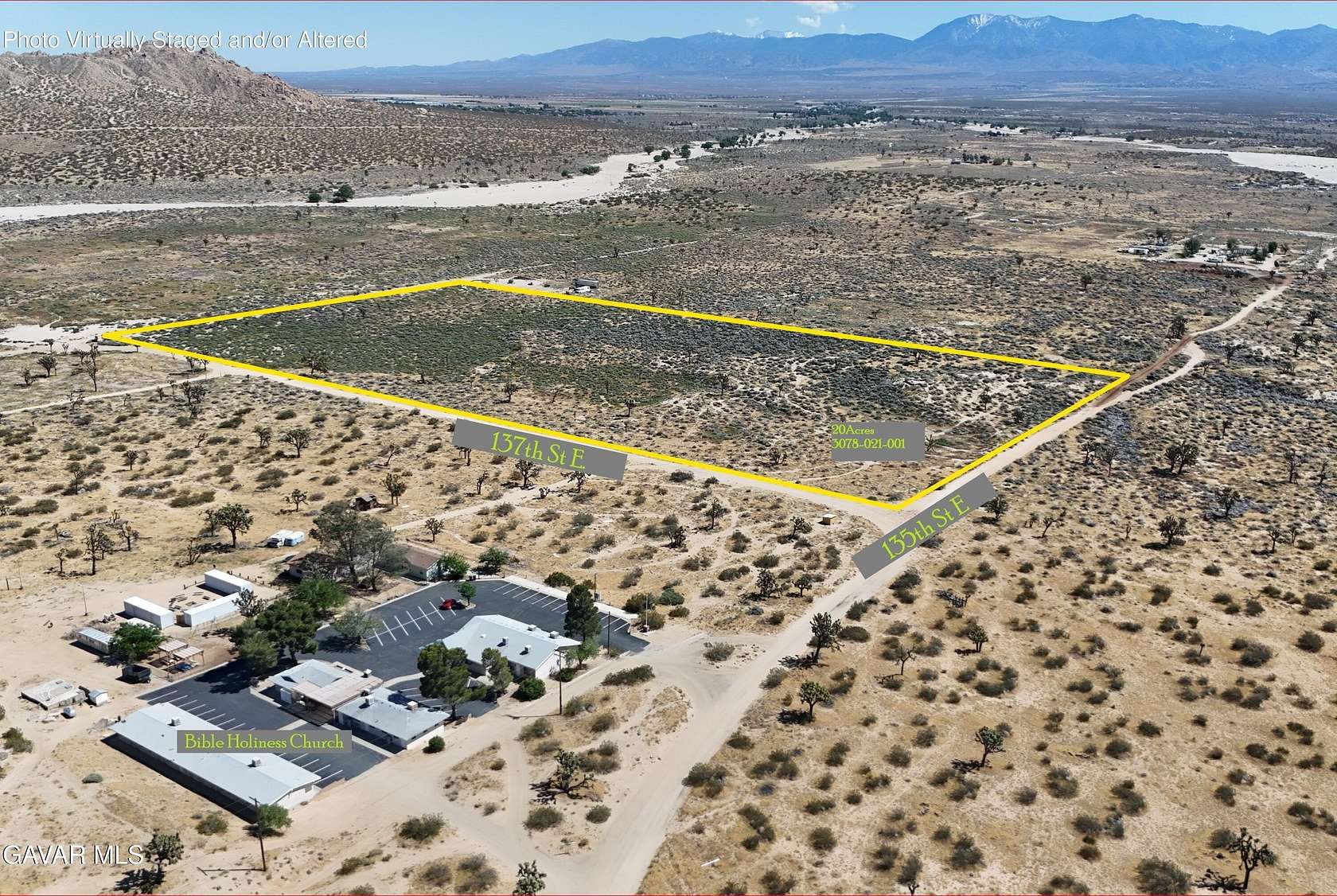 20 Acres of Land for Sale in Palmdale, California