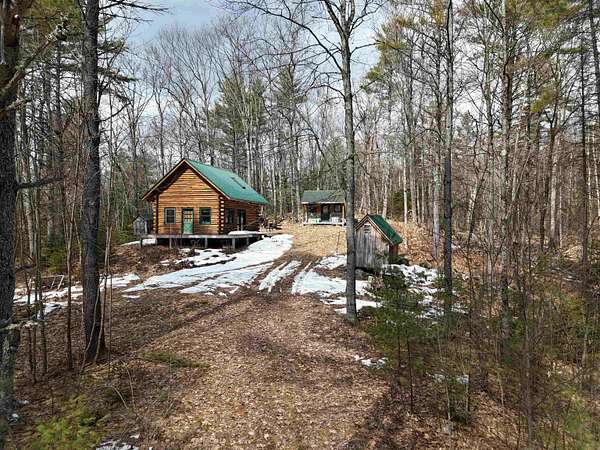 41.6 Acres of Recreational Land with Home for Sale in Newbury, Vermont