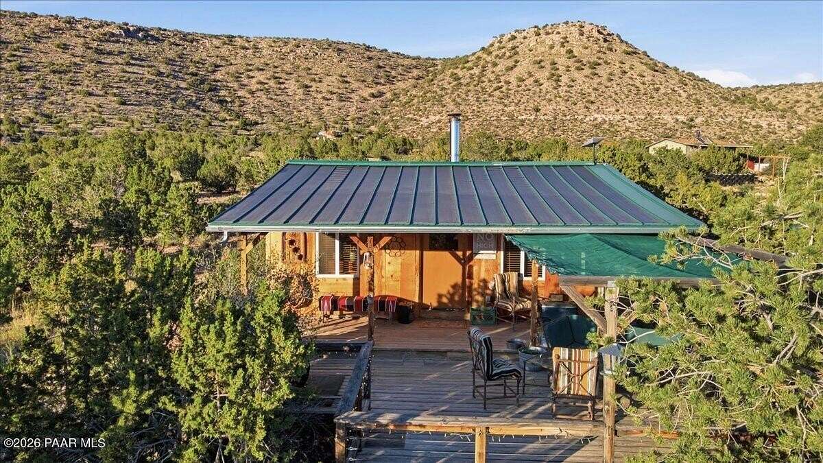 4.24 Acres of Land with Home for Sale in Paulden, Arizona