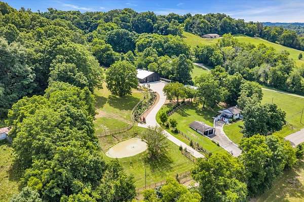 11.6 Acres of Land with Home for Sale in Santa Fe, Tennessee