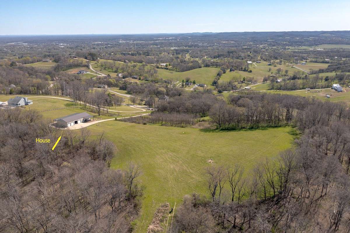 35.3 Acres of Recreational Land with Home for Sale in Lewisburg, Tennessee