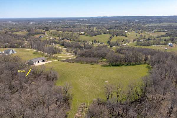 35.3 Acres of Recreational Land with Home for Sale in Lewisburg, Tennessee