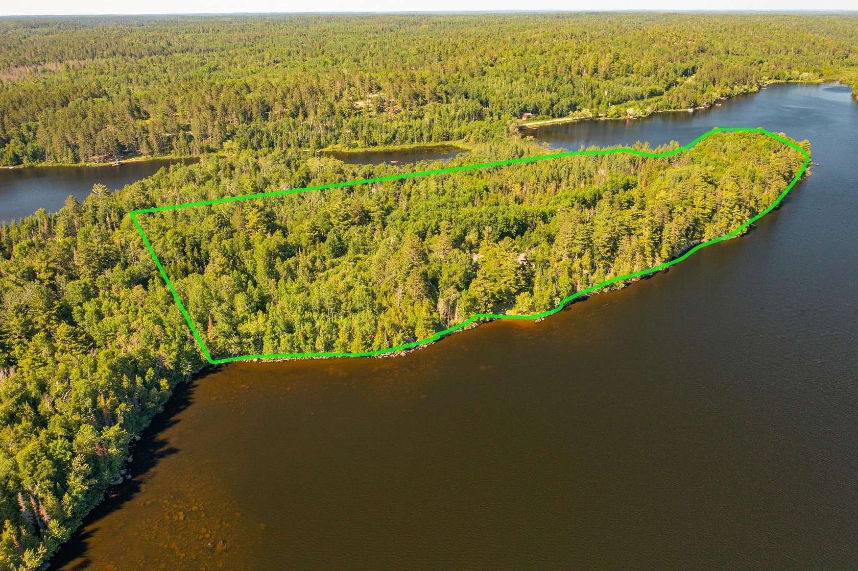 27.5 Acres of Recreational Land with Home for Sale in Ely, Minnesota