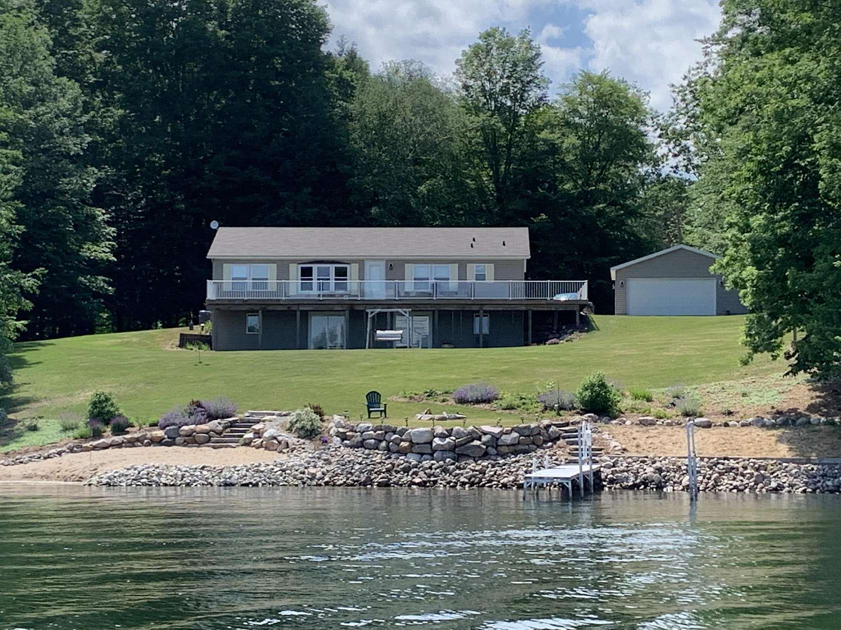 1.5 Acres of Land with Home for Sale in Evart, Michigan