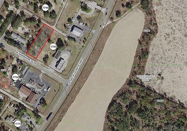 0.7 Acres of Commercial Land for Sale in Citrus Springs, Florida