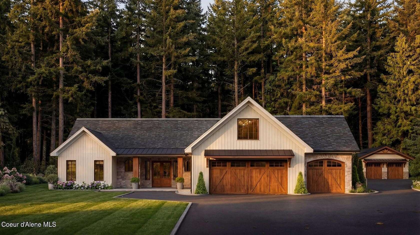 5 Acres of Land with Home for Sale in Athol, Idaho