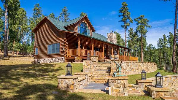 10.2 Acres of Land with Home for Sale in Rapid City, South Dakota