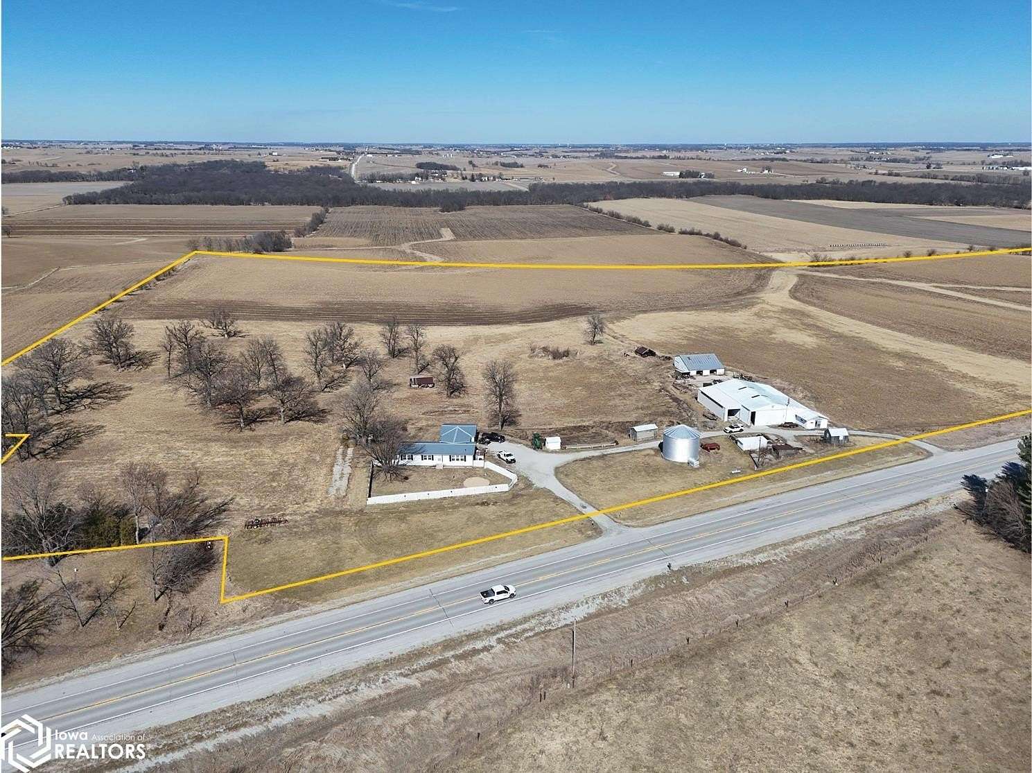 50.9 Acres of Agricultural Land with Home for Sale in Iowa City, Iowa