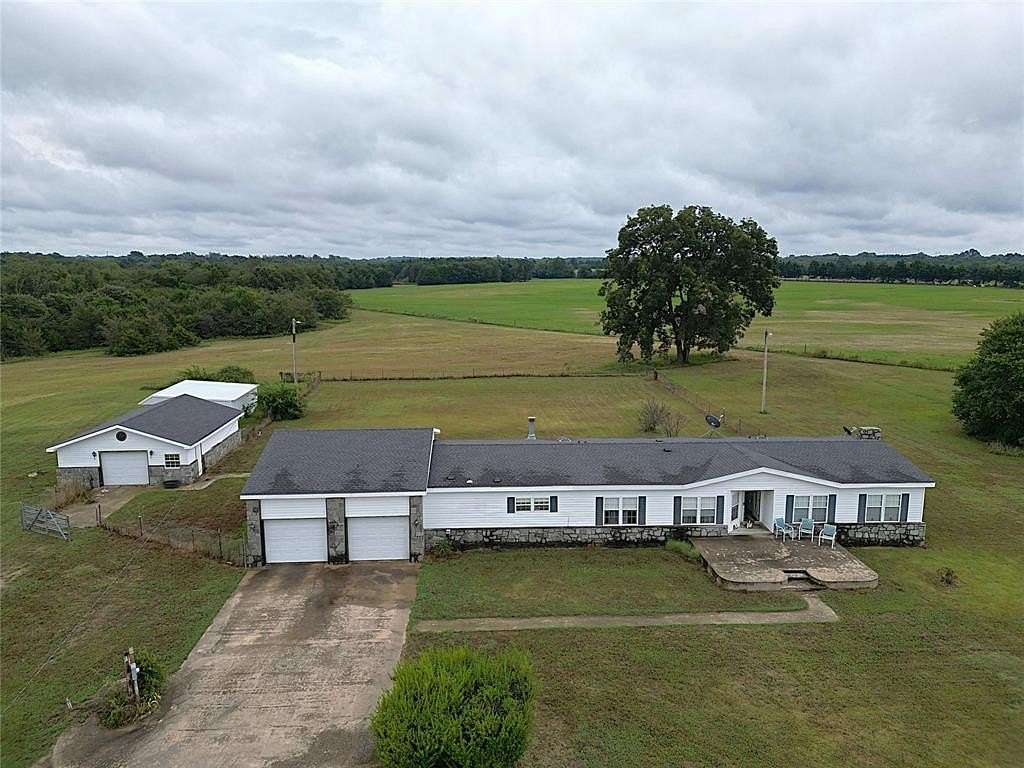 20.4 Acres of Recreational Land with Home for Sale in Atwood, Oklahoma