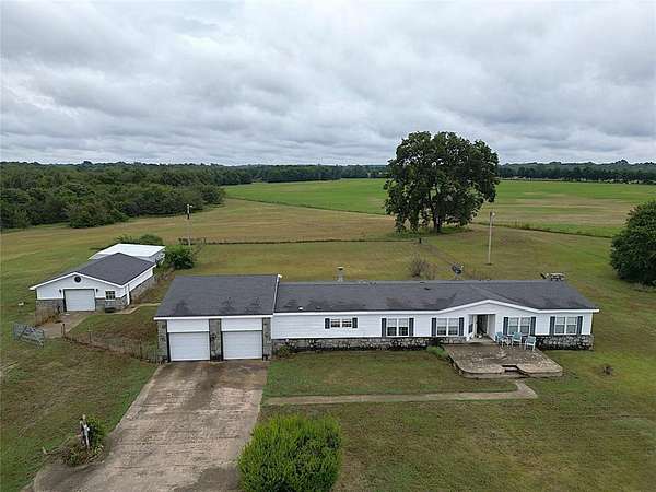 20.4 Acres of Recreational Land with Home for Sale in Atwood, Oklahoma