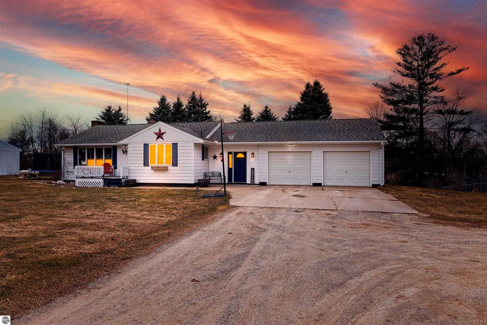 1.74 Acres of Land with Home for Sale in Clare, Michigan