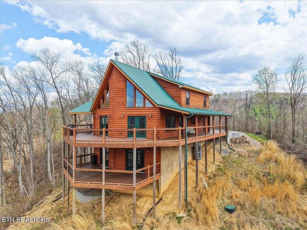 5.24 Acres of Land with Home for Sale in Sevierville, Tennessee