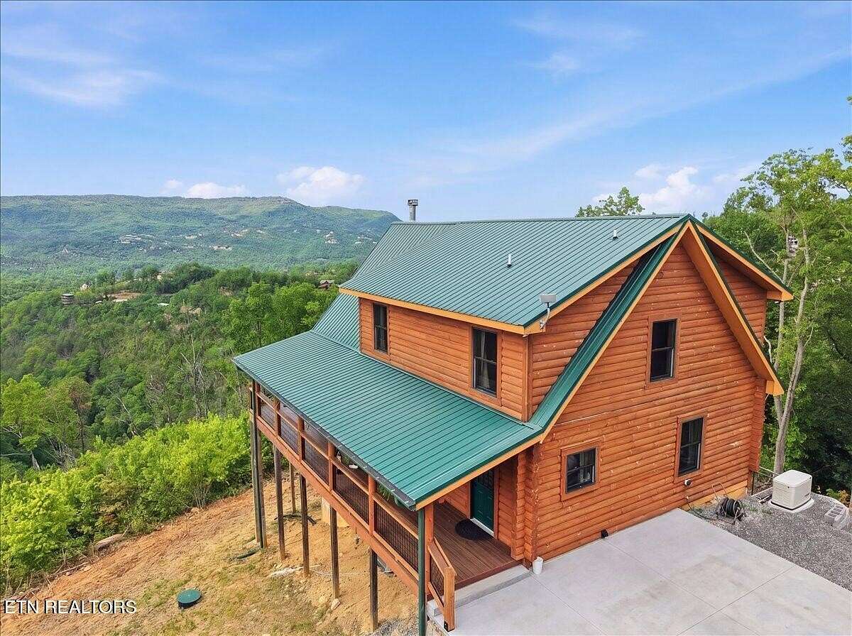 5.24 Acres of Land with Home for Sale in Sevierville, Tennessee