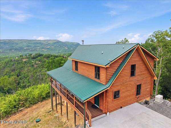 5.24 Acres of Land with Home for Sale in Sevierville, Tennessee