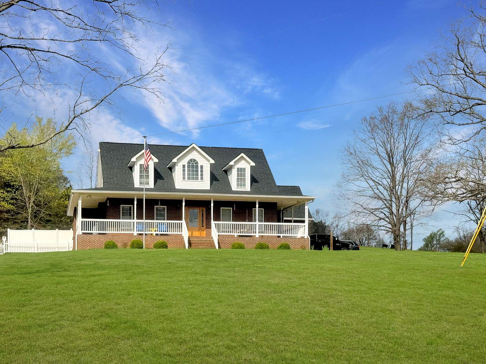 47.2 Acres of Agricultural Land with Home for Sale in Bumpus Mills, Tennessee