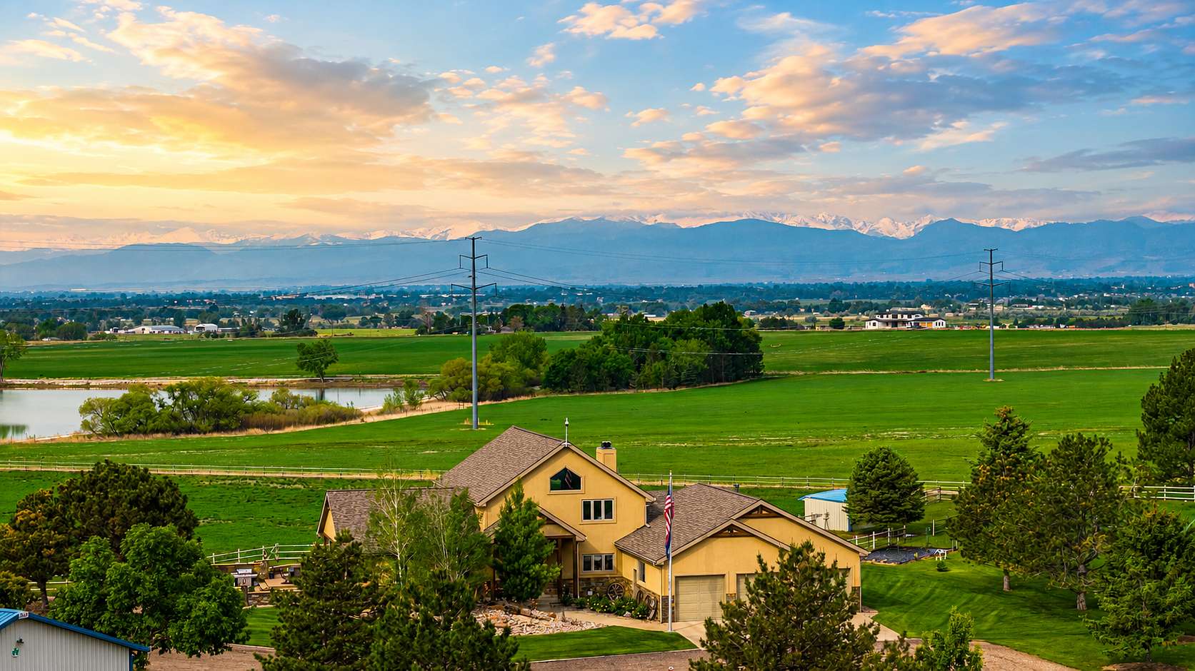 38.8 Acres of Land with Home for Sale in Fort Collins, Colorado