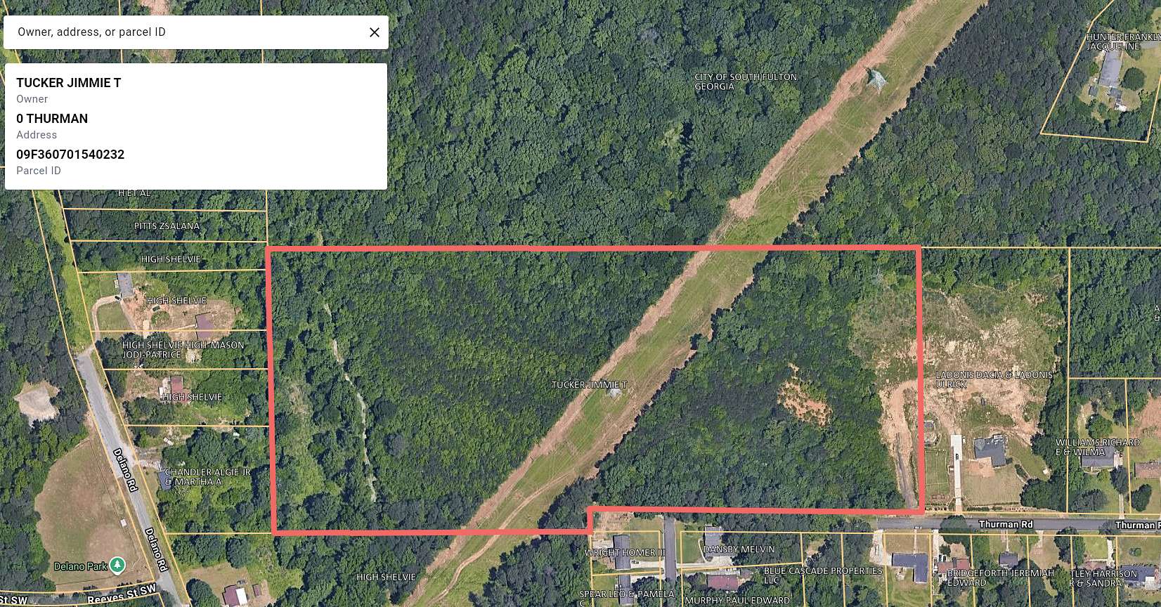 22.8 Acres of Land for Sale in College Park, Georgia