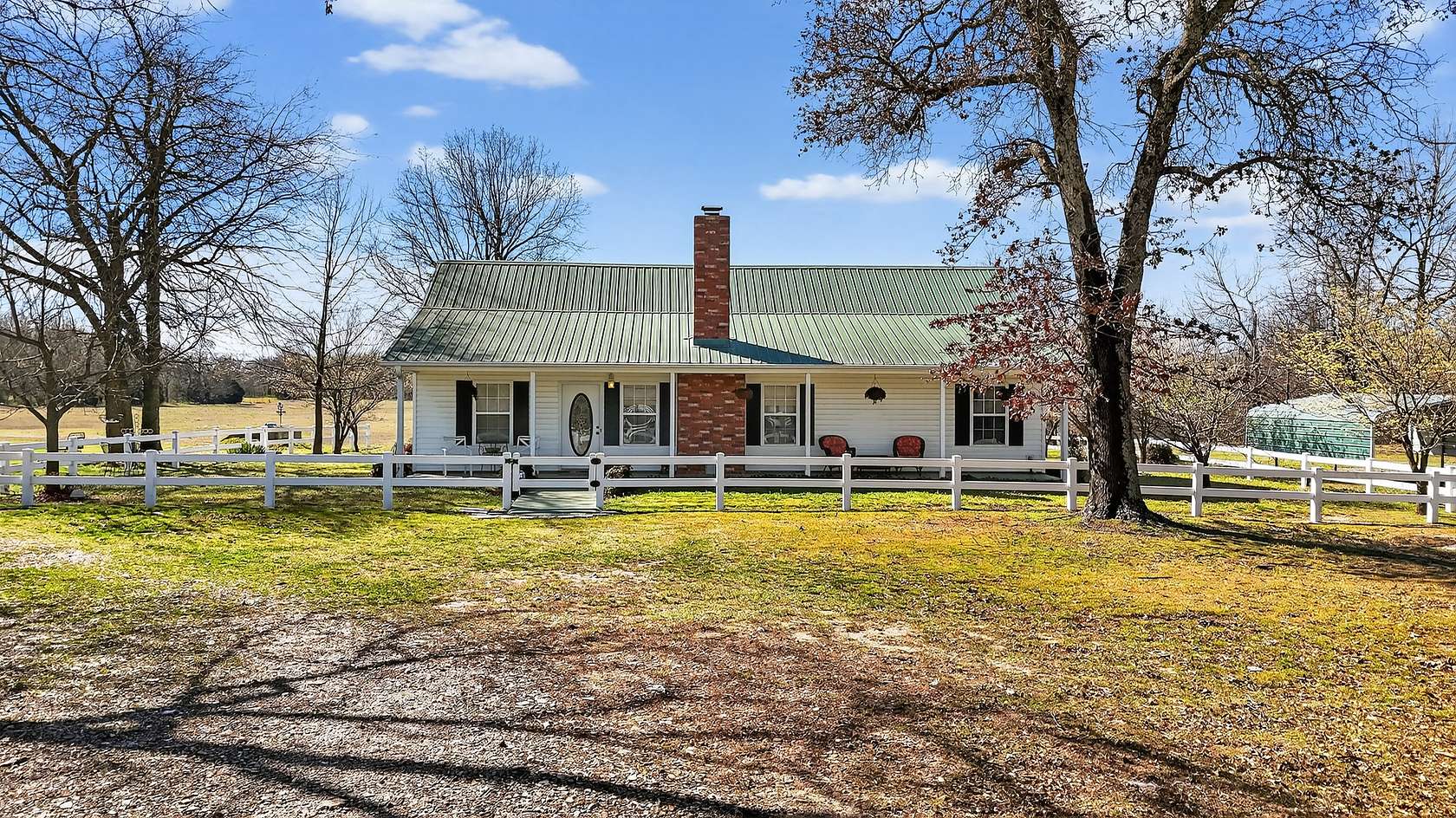 18.6 Acres of Land with Home for Sale in Locust Grove, Oklahoma