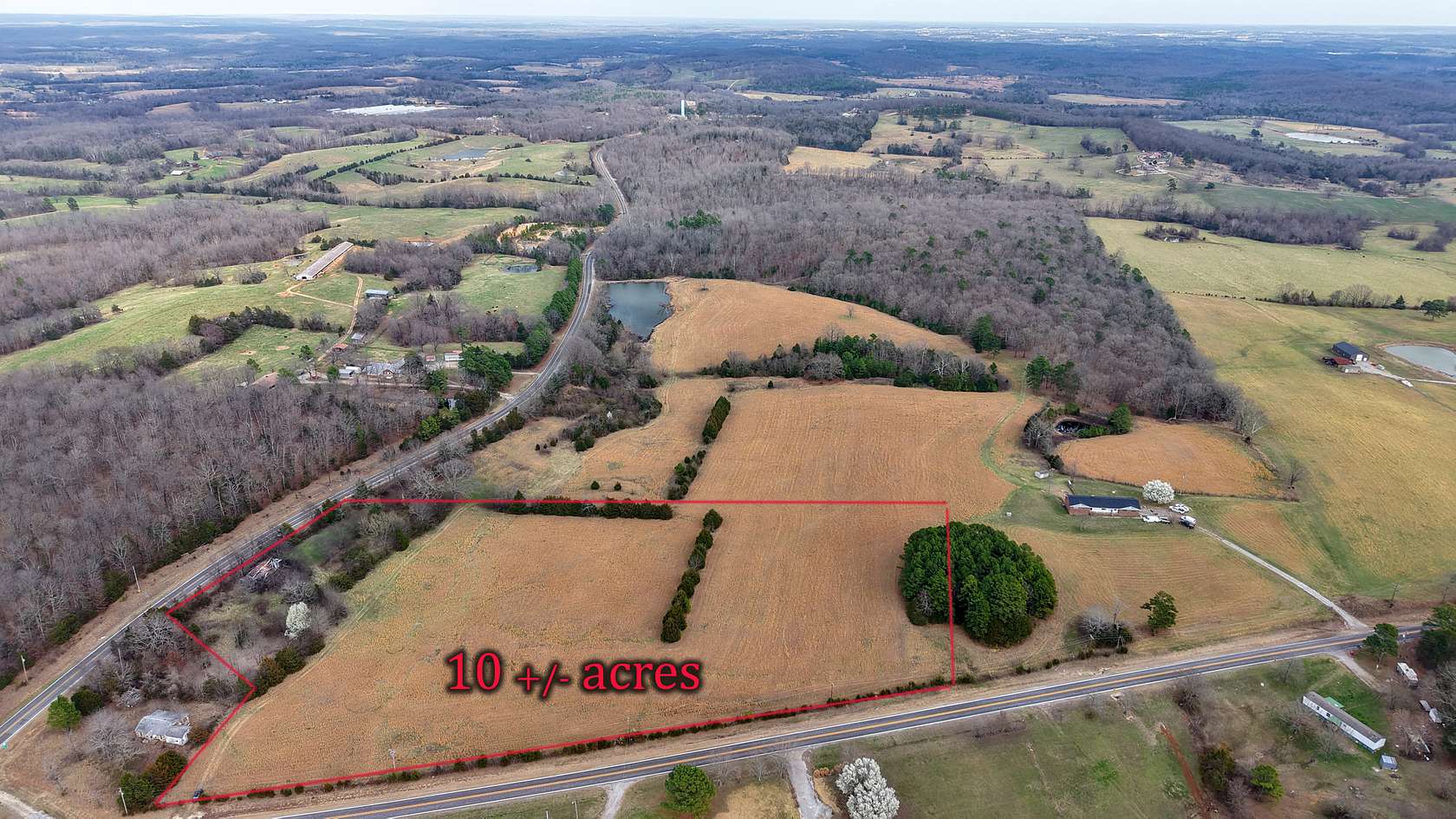 10.2 Acres of Land for Sale in Melbourne, Arkansas