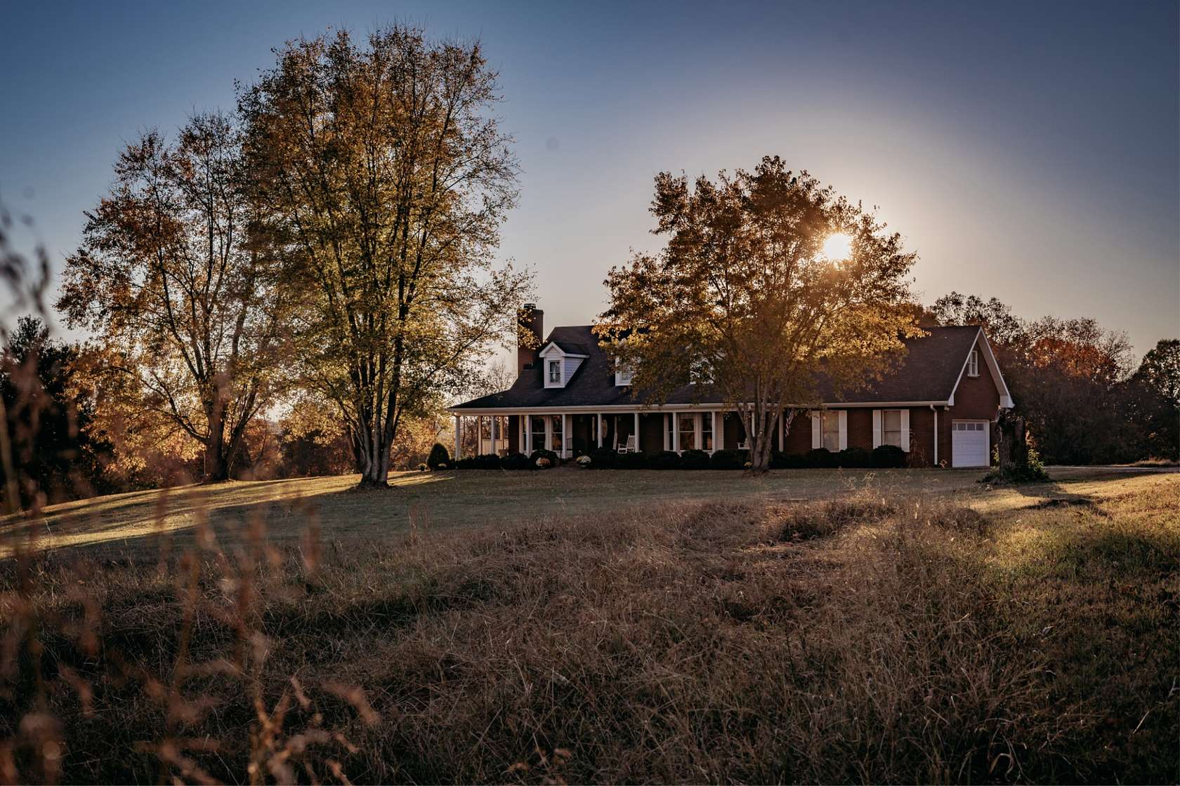 19.7 Acres of Land with Home for Sale in Woodlawn, Tennessee