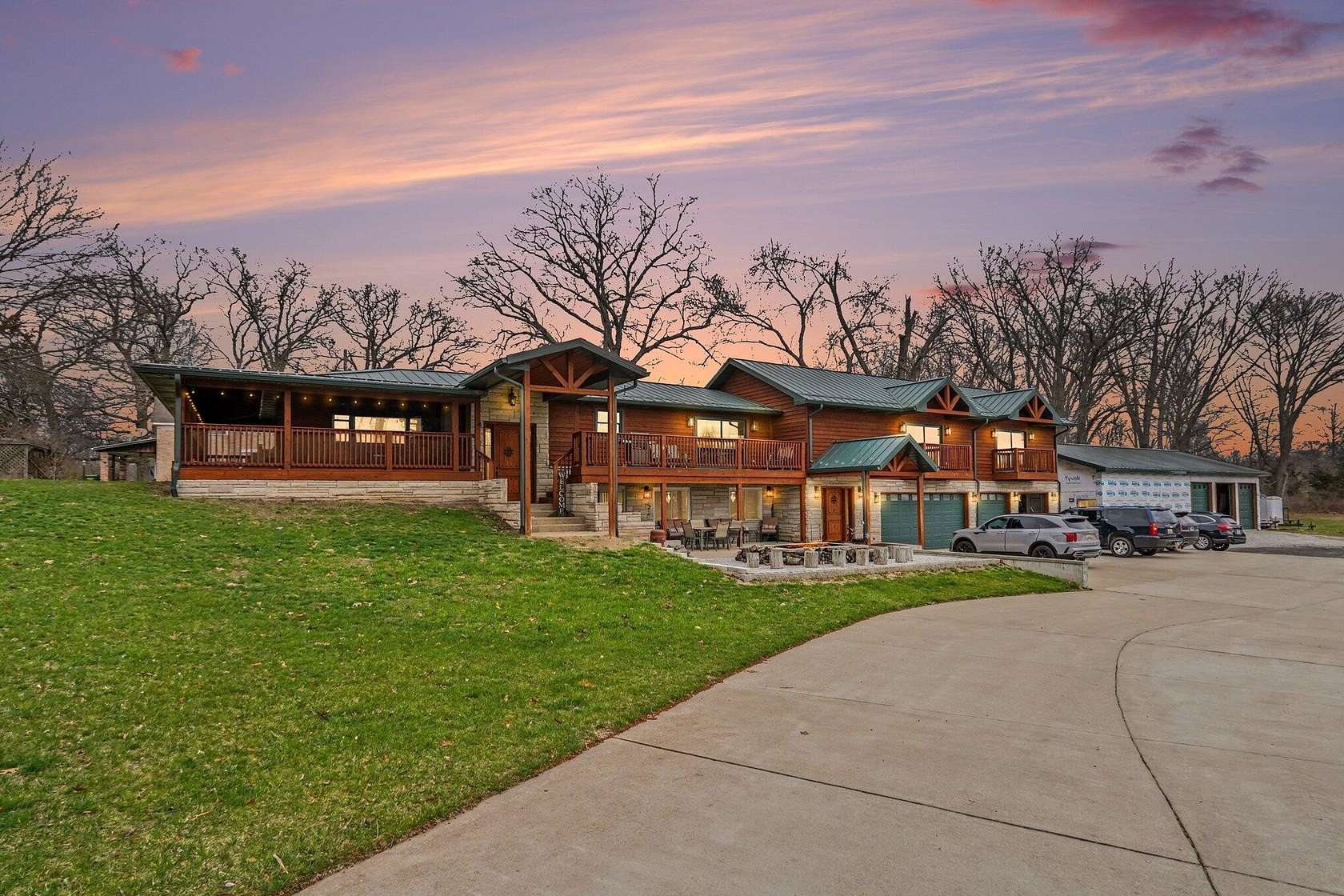 9.73 Acres of Land with Home for Sale in Union Pier, Michigan