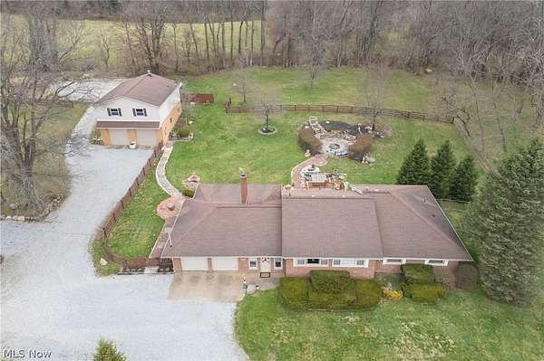 3.42 Acres of Land with Home for Sale in Mogadore, Ohio