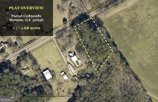 1.68 Acres of Residential Land for Sale in Monroe, Georgia
