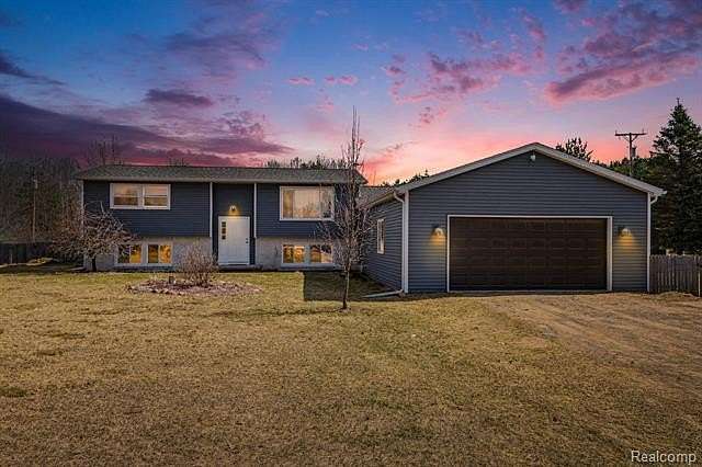 5 Acres of Land with Home for Sale in North Branch, Michigan