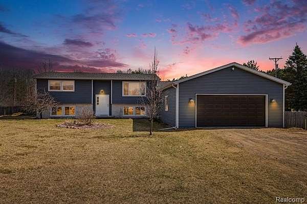 5 Acres of Land with Home for Sale in North Branch, Michigan